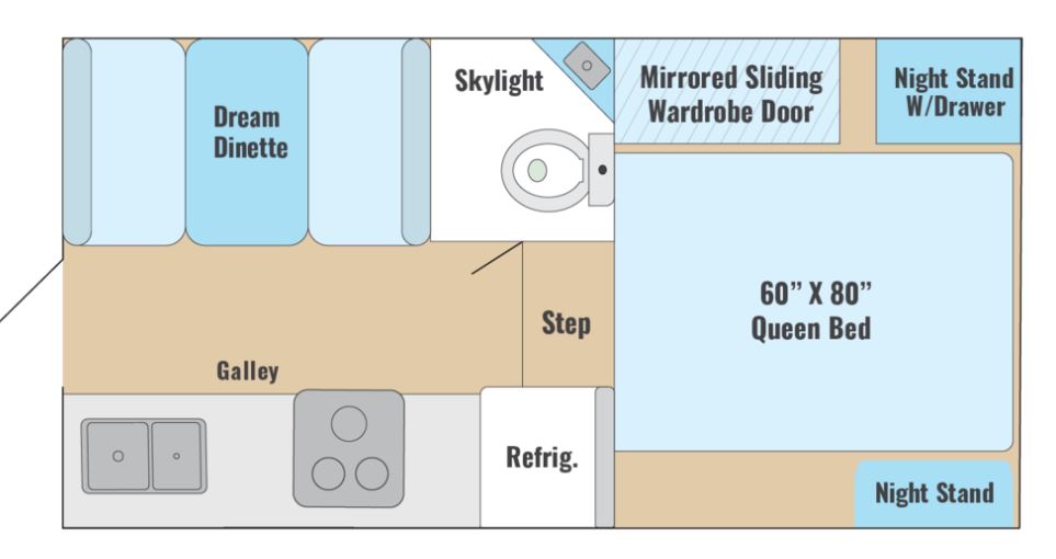 2023 ALP ADVENTURER 901SB, , floor-plans-day image number 0